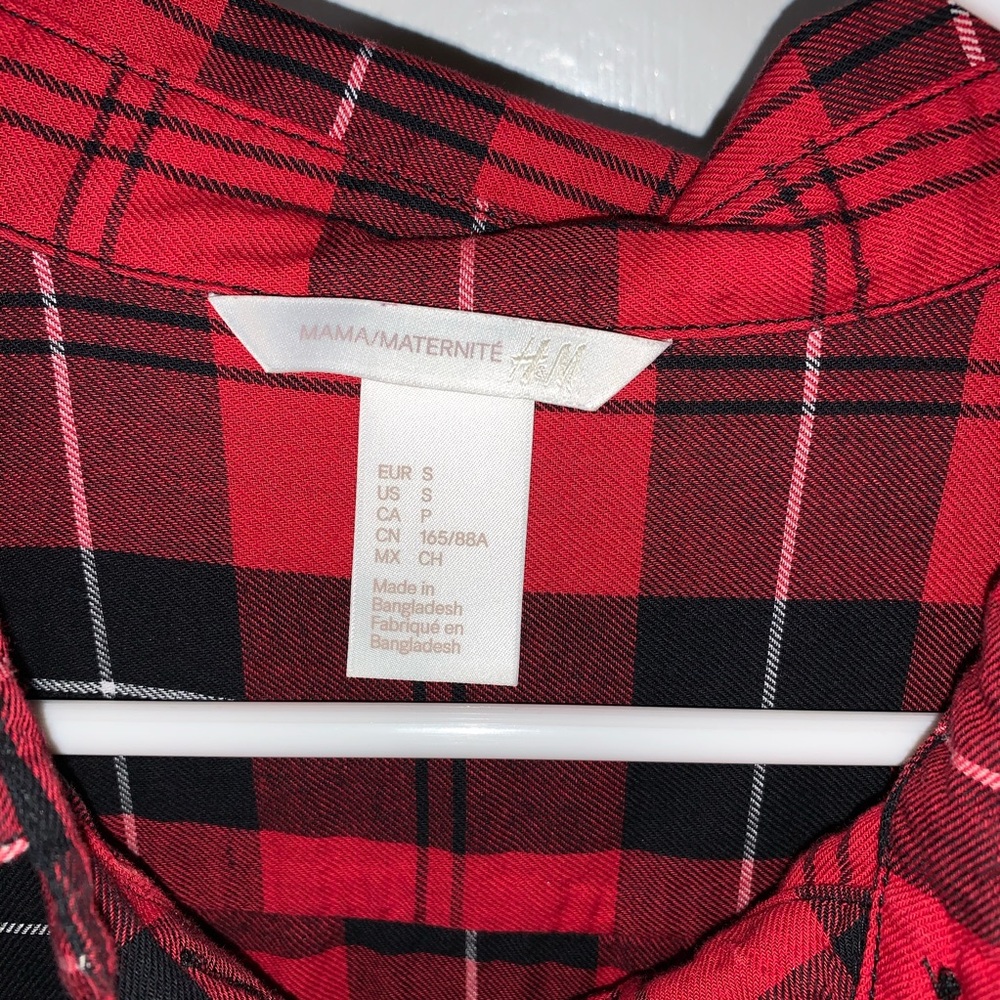 Tie waist maternity tunic